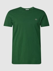 T-Shirt mit Logo-Stitching Modell 'Supima' von Lacoste Grün - 20