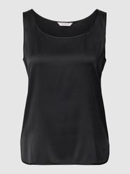 Blousetop in effen design, model 'PAN' van MaxMara Leisure Zwart - 12