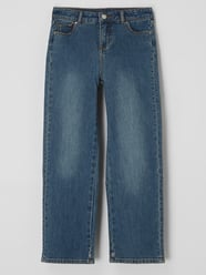 Straight Fit High Rise Jeans mit Stretch-Anteil  von Scotch & Soda Blau / Türkis - 42