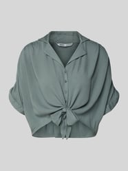 regular fit overhemdblouse van pure viscose model 'PAULA' van ONLY - 3