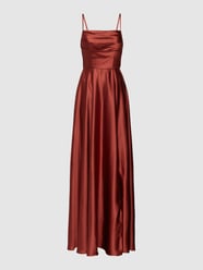 Abendkleid in Wickel-Optik von Laona Orange - 36