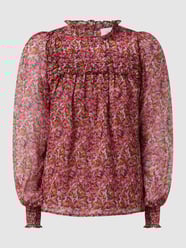 Blusenshirt aus Chiffon  von Neo Noir Rosa - 23