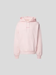 Oversized Hoodie mit Label-Print von Marni Rosa - 3