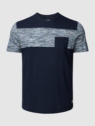 PLUS SIZE T-Shirt aus Baumwolle mit Rundhalsausschnitt von Tom Tailor Plus Blau - 40