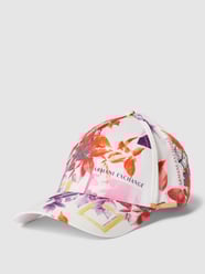 Basecap mit Allover-Muster von ARMANI EXCHANGE Weiß - 24