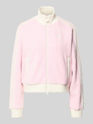 Sweatjack met opstaande kraag van adidas Originals Fuchsia - 14