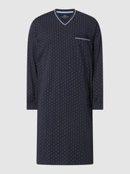Nachthemd van katoen van Götzburg Wäsche Blauw / turquoise - 35