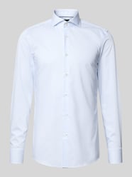 Slim Fit Businesshemd aus reiner Baumwolle Modell 'H-HANK-SP-B1' von BOSS - 42