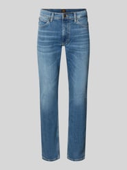 Slim Fit Jeans aus Baumwoll-Mix Modell 'Luke' von Lee - 4