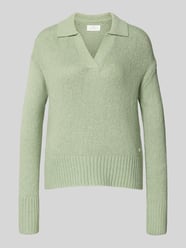 gebreide pullover met V-hals van Fynch-Hatton - 8