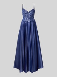 Abendkleid mit Paillettenbesatz von Mascara - 42