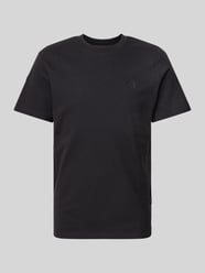 T-shirt met geribde ronde hals van Blend - 19