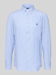 Koszula casualowa o kroju regular fit z czystego lnu od Polo Ralph Lauren - 17