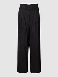 Hose mit Bundfalten Modell 'Sabera' von Part Two Schwarz - 18