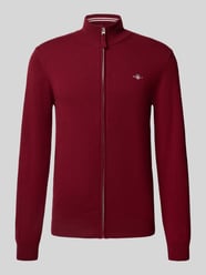 Strickjacke mit Reißverschluss von Gant Bordeaux - 37