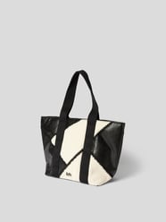 Shopper mit Label-Detail von Lala Berlin Schwarz - 15