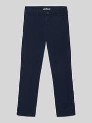 Chinosy o kroju regular fit z mieszanki bawełny model „PETE” od s.Oliver RED LABEL - 44