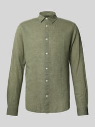 Slim Fit Freizeithemd aus Leinen-Baumwoll-Mix Modell 'CAIDEN' von Only & Sons - 29