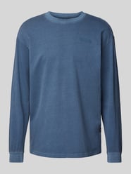 Sweatshirt mit Label-Print von G-Star Raw Blau - 33