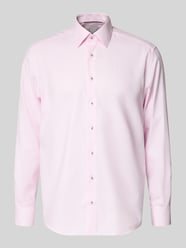 Regular Fit Business-Hemd mit Kentkragen von ETERNA Pink - 9