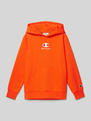 Hoodie mit Label-Stitching Modell 'Rochester' von CHAMPION Rot - 9