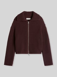 Loose Fit Cardigan aus Baumwoll-Mix von Marc O'Polo - 7