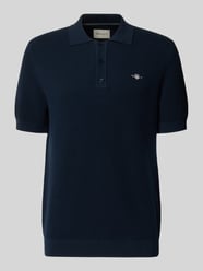 regular fit poloshirt met labelstitching van GANT - 38