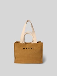 Shopper mit Label-Detail von Marni Beige - 32