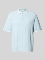 Regular Fit Poloshirt in Strick-Optik Modell 'Menton' von JACK & JONES - 7
