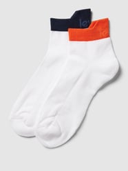 Socken mit Kontrastbesatz im 2er-Pack von Levi's® Weiß - 32