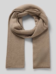 Sjaal van wolmix met kasjmier van MCNEAL Beige - 28