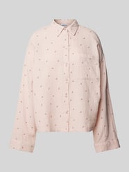 Pyjama-Oberteil mit Brusttasche von Jake*s Casual Pink - 7