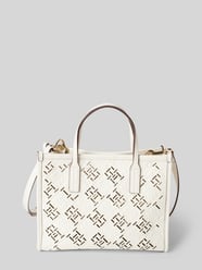 Torba z uchwytami z monogramem od Tommy Hilfiger - 48