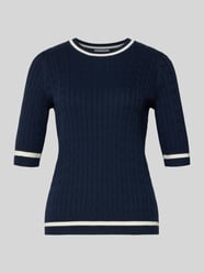 Strickpullover mit gerippten Abschlüssen von Christian Berg Woman - 35