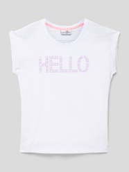T-Shirt mit Motiv-Print von Happy Girls Rosa - 31