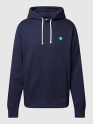 Hoodie mit Känguru-Tasche Modell 'Ian' von Wood Wood Blau - 22