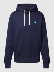 Hoodie mit Känguru-Tasche Modell 'Ian' von Wood Wood Blau - 30