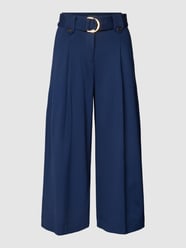 Cropped Stoffhose mit Gesäßtaschen Modell 'EHUDA' von Lauren Ralph Lauren Blau - 4