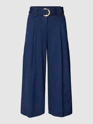 Cropped Stoffhose mit Gesäßtaschen Modell 'EHUDA' von Lauren Ralph Lauren Blau - 15