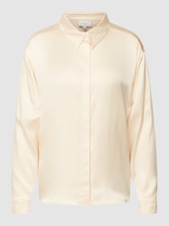 Bluse mit verdeckter Knopfleiste Modell 'Skyler' von Dante 6 Weiß - 9