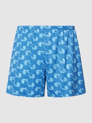 Boxershorts mit Karomuster von Calida Blau - 32