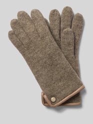 Walkhandschuhe aus reiner Schurwolle von Roeckl Beige - 26