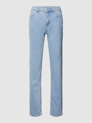 Straight fit jeans in 5-pocketmodel van Esprit Blauw / turquoise - 23