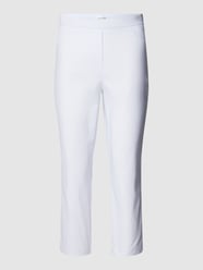 Hose in unifarbenem Design Modell 'LOLI' von STEHMANN Weiß - 25
