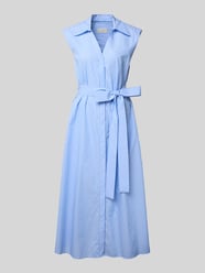Midikleid mit Taillengürtel von Milano Italy - 1
