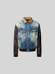 Kurtka jeansowa z czystej bawełny od Dsquared2 - 10