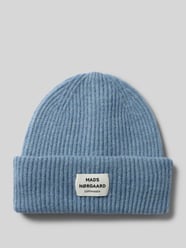 Muts van scheerwolmix met labelpatch, model 'Tosca Anju' van MADS NØRGAARD - 10