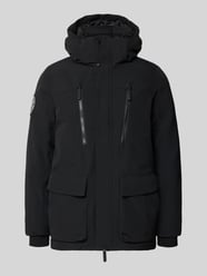 kroj regular fit parka z kieszenie z patką od Superdry - 3