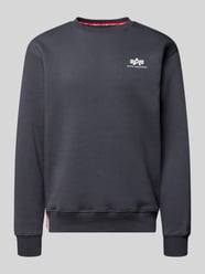 Sweatshirt mit gerippten Abschlüssen von Alpha Industries - 30