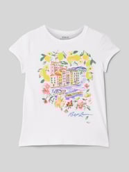 T-Shirt mit Motiv-Print von Polo Ralph Lauren Teens - 2